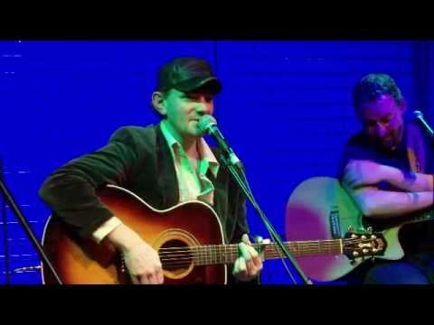 Steven Whitson singing "One Good Cry" at the Pavilion Coffee House