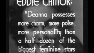 Deanna Durbin's trailer (Three Smart Girls)