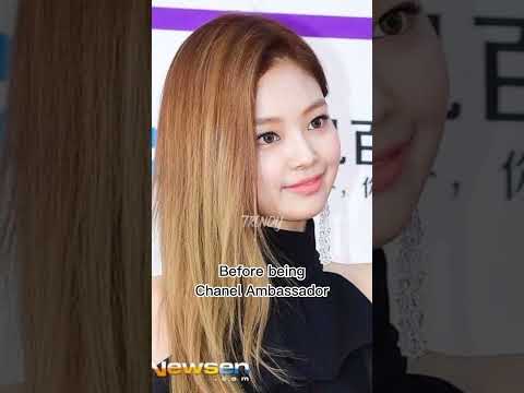 Jennie before being Chanel ambassador Vs after being Chanel ambassador