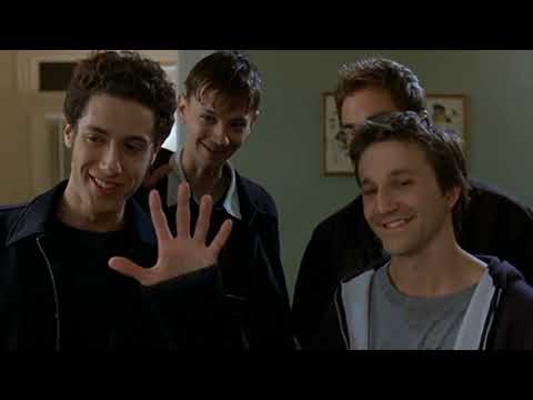 Road Trip - Barry's grandfather is very "happy" when his friends come over to crash for the night.