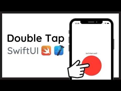 How to recognize Double Tap Gestures on iOS in SwiftUI (Xcode)