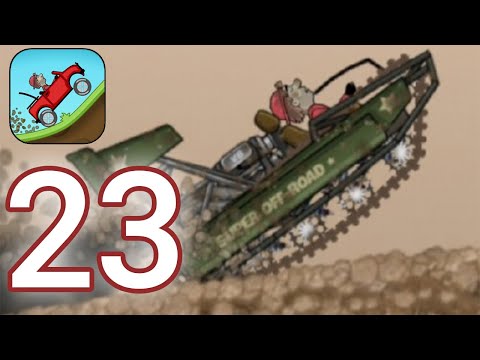 Hill Climb Racing - Gameplay Walkthrough Part 23 - Super Offroad Junkyard (iOS, Android)