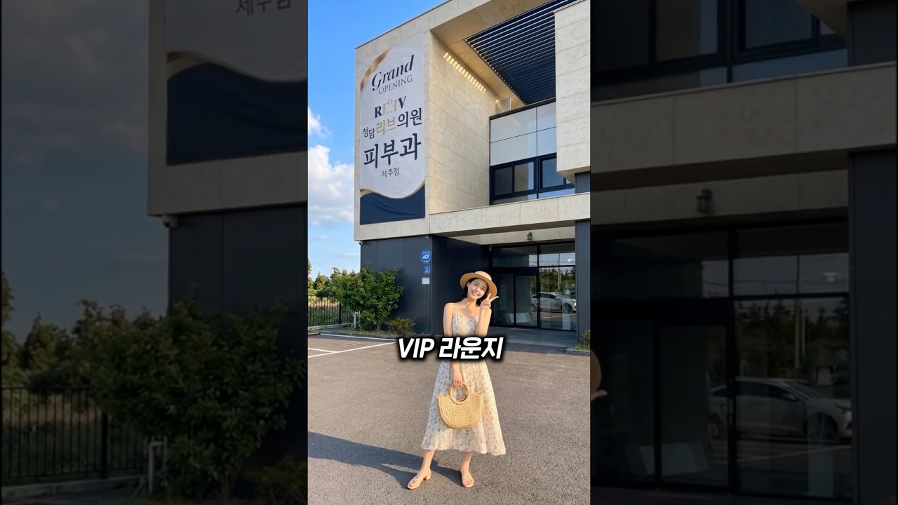제주도 힐링 코스, 공장형 피부과 말고 찐 VIP 관리 코스 추천