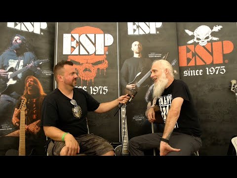 ESP Guitars: Bloodstock 2022 - John Campbell (Lamb of God) Interview