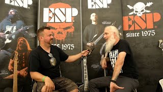 Video thumbnail for ESP Guitars: Bloodstock 2022 - John Campbell (Lamb of God) Interview by ESP Guitars USA