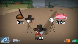 Completing the Mission but you play as RHM (Master Bounty Hunter)