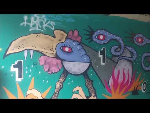 Some new, some old graffiti in the underpass