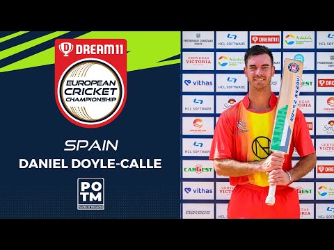 POTM: D.Doyle-Calle Championship Week Match 15 - SPA vs NED XI Highlights Dream11 ECC 2022 ECC22.111