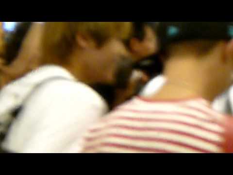 120819 MBLAQ @ Taiwan Taoyuan airport