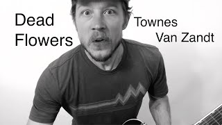 Townes Van Zandt - Dead Flowers - Guitar Tutorial