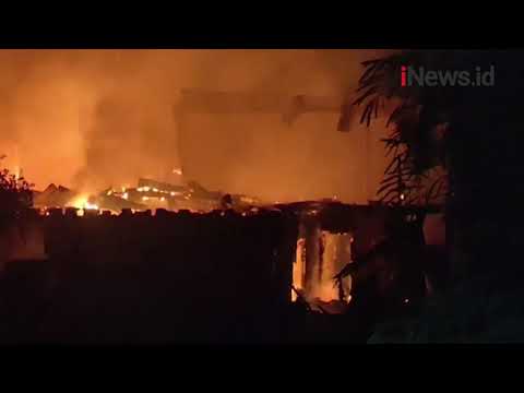 Akibat Korsleting Listrik, Kebakaran Menghanguskan 10 Rumah Warga