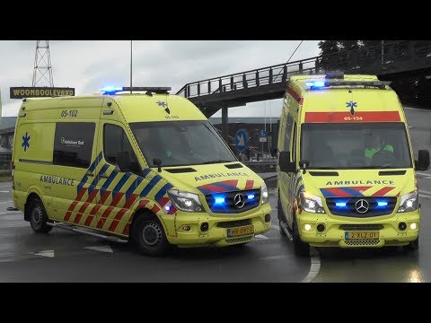 [2x Luchthoorn][10.05.2019] Ambulances met spoed in Almelo
