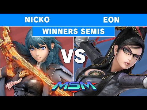 MSM 232 - Demise | Nicko (Byleth) Vs FS | Eon (Wolf, Bayo) Winners Semis - Smash Ultimate