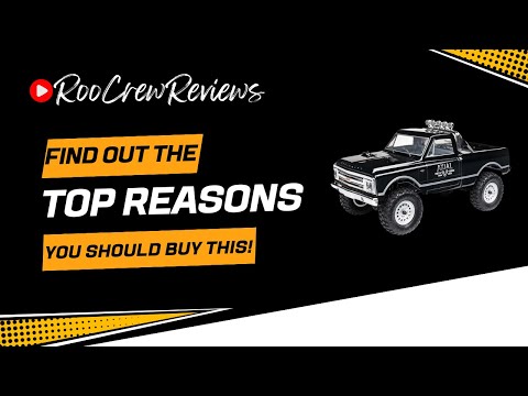 Classic Style Meets Off-Road Power! Axial SCX24 1967 Chevrolet C10 RC Truck Review
