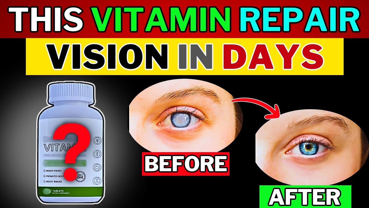 Blurred Vision? Top Vitamins to Boost Vision Naturally