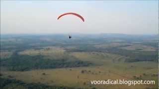 preview picture of video 'parapente decolagem Portelândia'