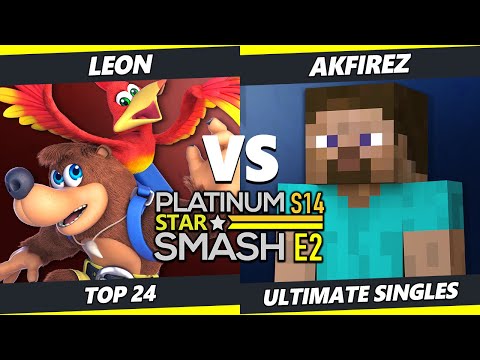 PSS S14:E2 - LeoN (Banjo Kazooie) Vs. AKFirez (Steve) SSBU Ultimate Tournament
