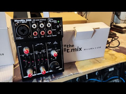 Unboxing e Recensione - the t.mix MicroMix 2 USB