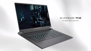 Video 1 of Product Dell Alienware m15 Ryzen Edition R5 15.6" AMD Gaming Laptop (2021)