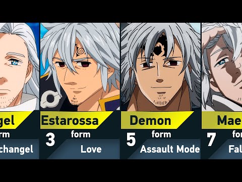 The Evolution of Mael & Estarossa in Seven Deadly Sins
