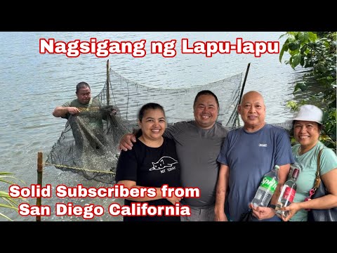 Nasarapan sa Pako Salad ang ating bisita + Nagluto ng Sinigang na Lapu-lapu 