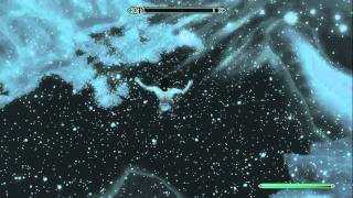 TES V: Skyrim Удачный прыжок с крыши коллегии магов