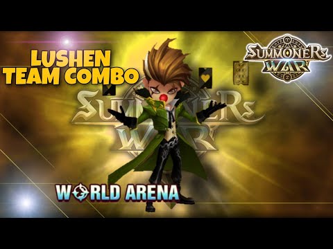 Lushen Team Combo in World Arena - Summoners War