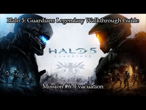 Halo 5: Guardians - Legendary Walkthrough - Mission #6: Evacuation