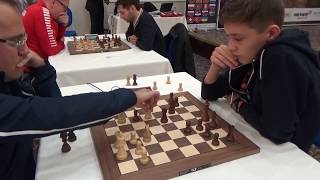 Danov Lyubomir - GM Esipenko Andrey, Blitz chess, Caro-Kann Panov attack