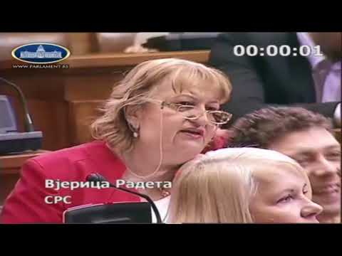 Vjerica Radeta: Vladajuća većina SNS se ponaša nenormalno, bahato i bezobrazno!