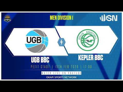 UGB BBC vs KEPLER BBC | Rwanda Division One Basketball - 15th Feb @ Petit Stade