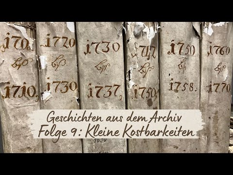 Geschichten aus dem Archiv - Folge 09: Kleine Kostbarkeiten