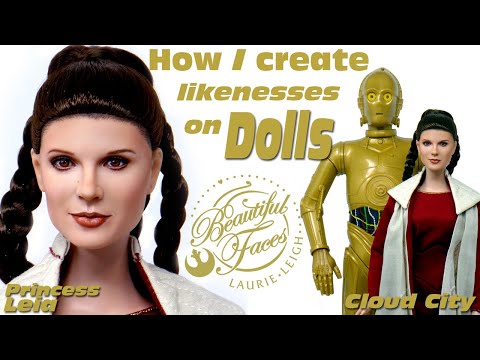 Ten Steps on How I Create Likenesses on Dolls Repainting