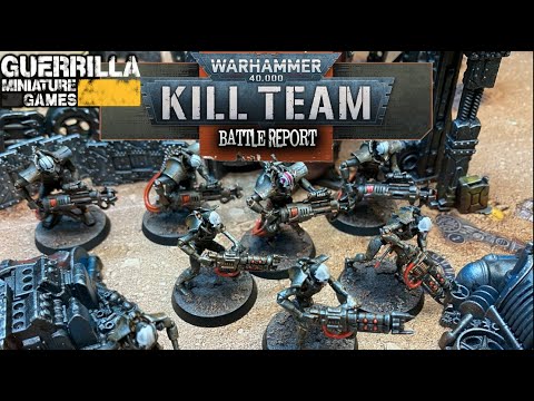Warhammer 40k: KILL TEAM (2021) Battle Report - Necrons vs. Deathwatch