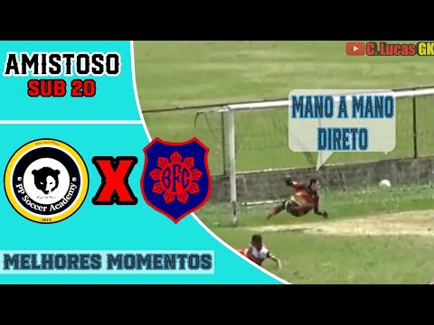 Friendly Match U20 - PP Soccer X Bonsucesso