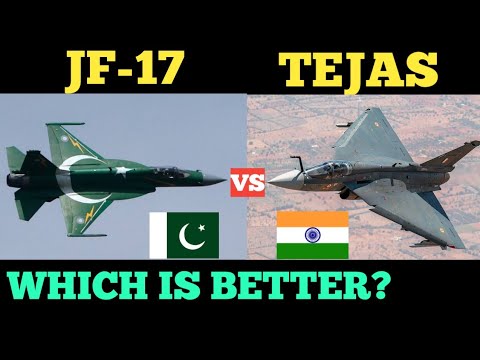 TEJASMK1A VS JF17 THUNDER FIGHTER JETS SPECIFICATIONS COMPARISON.