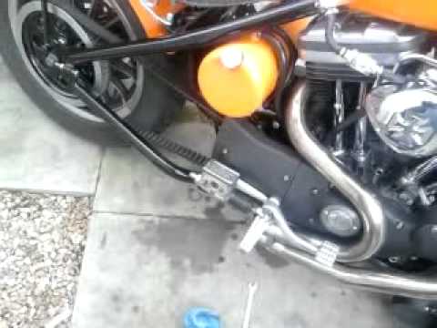 2001 XL883R hardtail chop