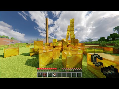 Insane Realistic Physics and Destruction in Minecraft!