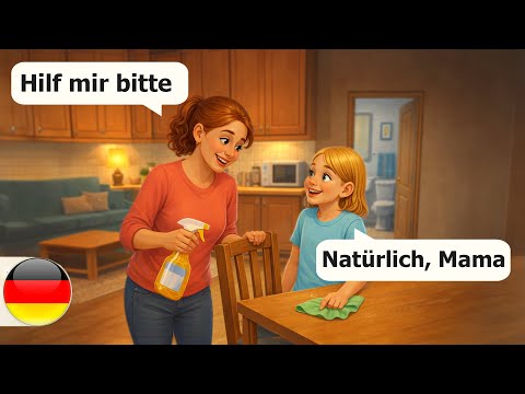 30 Minutes of Simple German Dialogues for Beginners | My Family (A1-A2 Level)