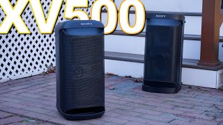 Sony XV500 Review - Sony Keeps Refining Their Speakers
