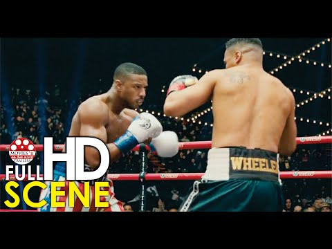 Creed knocks out Wheeler for his mustang & World heavyweight title - Creed II 2018 Full HD