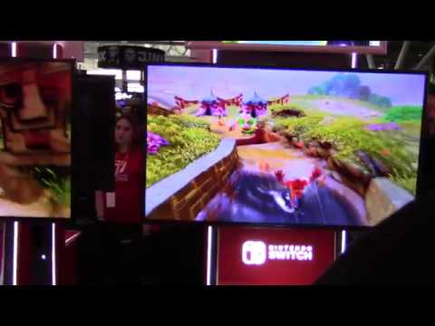 5 Minutes  of Crash Bandicoot: The N.Sane Trilogy for Nintendo Switch Gameplay (PAX East 2018)