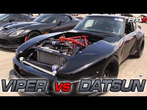 Supercharged V8 Datsun vs  2015 SRT Viper
