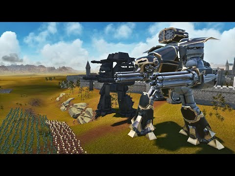 WILL REAVER CLASS TITAN & TESLA'S TITAN BE ABLE TO PROTECT THE SPACE MARINES? - WARHAMMER 40K - UEBS