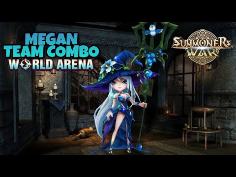 Megan Team Combo in World Arena - Summoners War