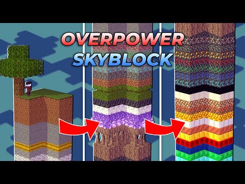 MINECRAFT BUT OP-LAYERED SKYBLOCK!