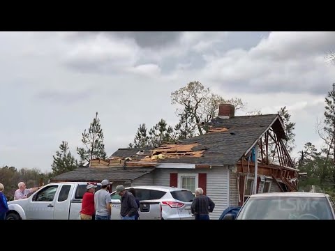 3-27-2021 Middlefork - Lexington, TN Tornado Damage To Numerous Structures