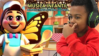 MÚSICA INFANTIL - BORBOLETINHA ESTÁ NA COZINHA - CANAL DO THEO STEVAN - BRINQUEDOS E BRINCADEIRAS.