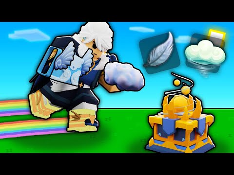 I Combined EVERY CLOUD COMBO With ZEPHYR In Roblox Bedwars!