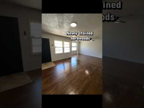 Available Now 3 Bedroom, Newly Stained Hardwoods! property video